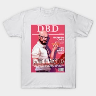 Dead by Daylight Magazine Cover - Dwight Fairfield T-Shirt